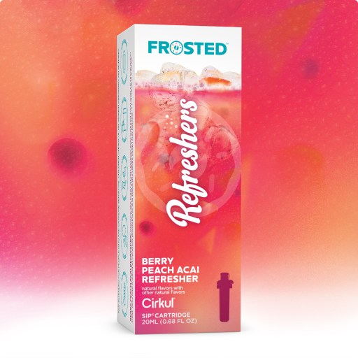 Frosted Refreshers | Berry Peach Acai Refresher