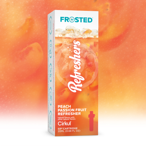 Frosted Refreshers | Peach Passion Fruit Refresher
